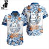 NHL New Jersey Devils Special Hawaiian Design Button Shirt ST2301