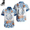 NHL New York Rangers Special Hawaiian Design Button Shirt ST2301