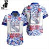 NHL New York Islanders Special Hawaiian Design Button Shirt ST2301