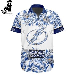 NHL Tampa Bay Lightning Special Hawaiian Design Button Shirt ST2301