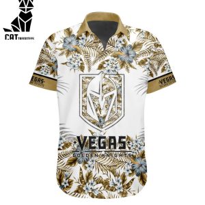NHL Vegas Golden Knights Special Hawaiian Design Button Shirt ST2301