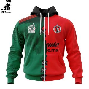 Personalized LIGA MX Club Tijuana Mix Mexico Jersey Personalized Kits Hoodie