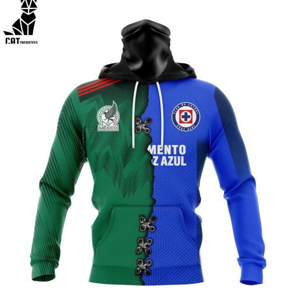 Personalized LIGA MX Cruz Azul Mix Mexico Jersey Personalized Kits Hoodie