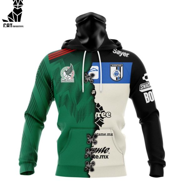 Personalized LIGA MX Queretaro F.C Mix Mexico Jersey Personalized Kits Hoodie