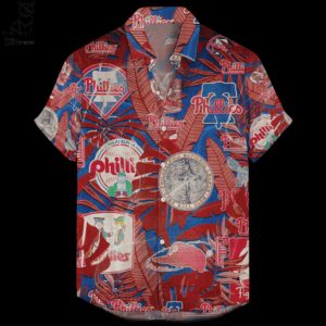 Philadelphia Phillies Retro Logo Hawaiian Shirt