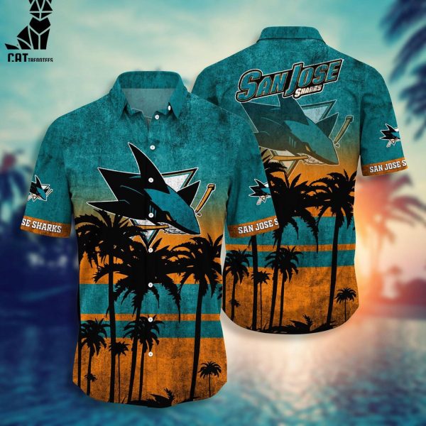 San Jose Sharks NHL Hawaii Shirt Short Style Hot Trending Summer