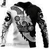 Sons Of Loki Fenrir And Jormungandr Viking Hoodie