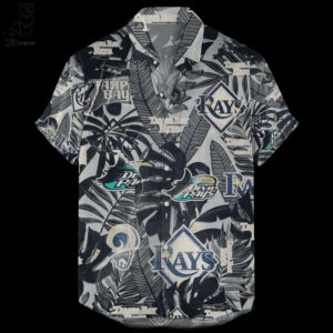 Tampa Bay Rays Retro Logo Hawaiian Shirt