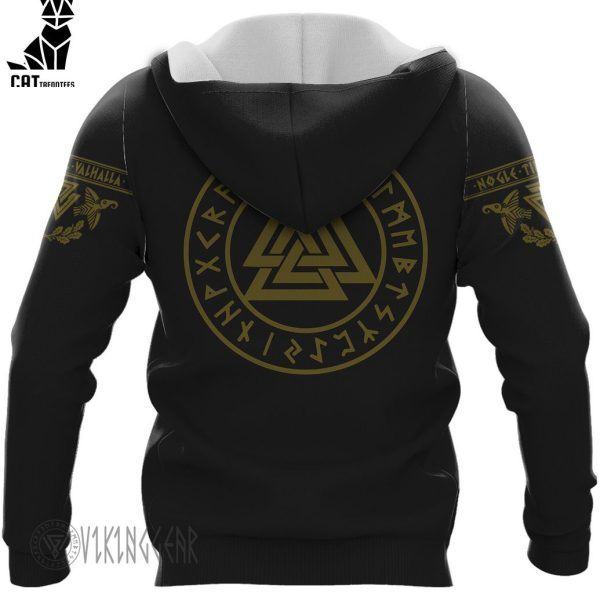 Valhalla Sons Of Odin Valknut Viking Hoodie